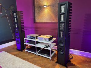 Piega Master Line Source 3 an Hifi Rose RA 180